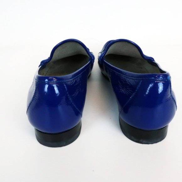 Gucci 1953 Horsebit Loafers Blue Patent Leather - Picture 6 of 8